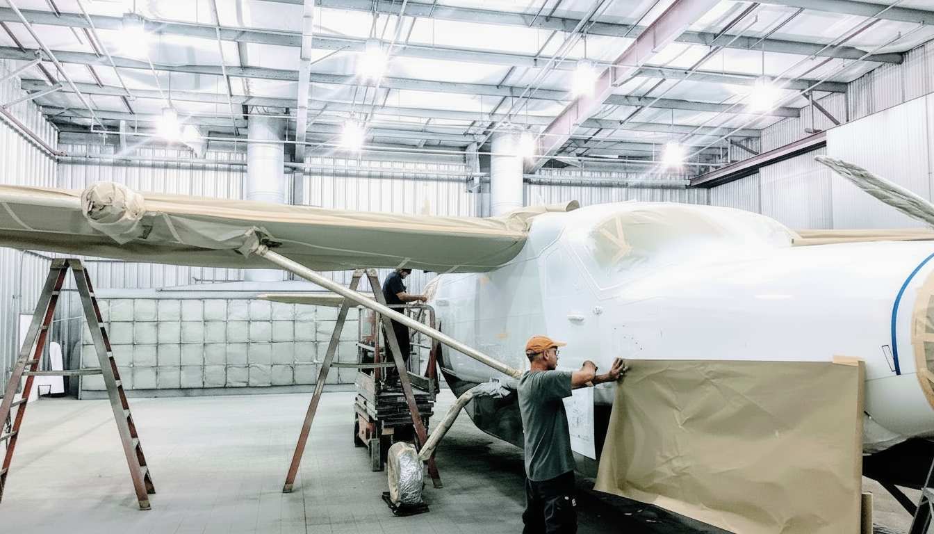 Aircraft Paint | Full Strip to Custom | Royal Aircraft